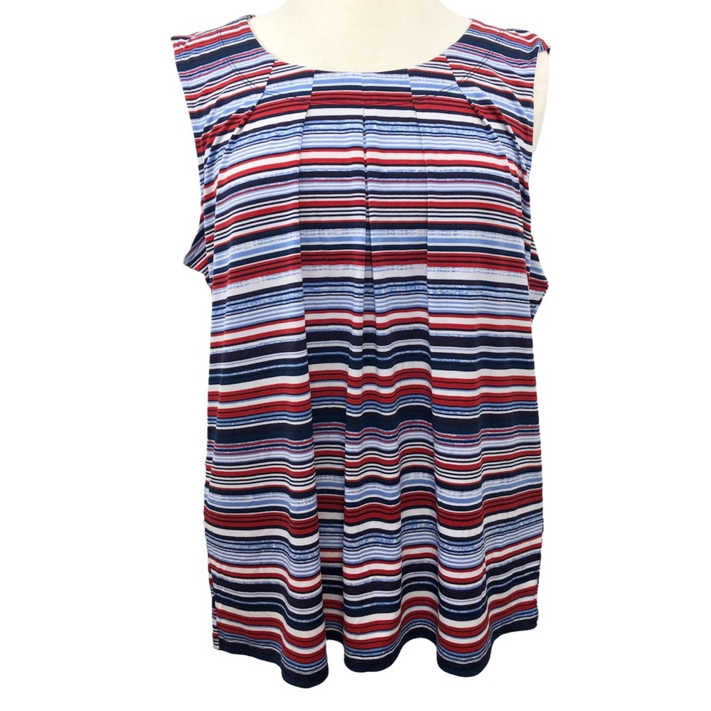 Black Label Multicolor Sleeveless Top Shirt XL